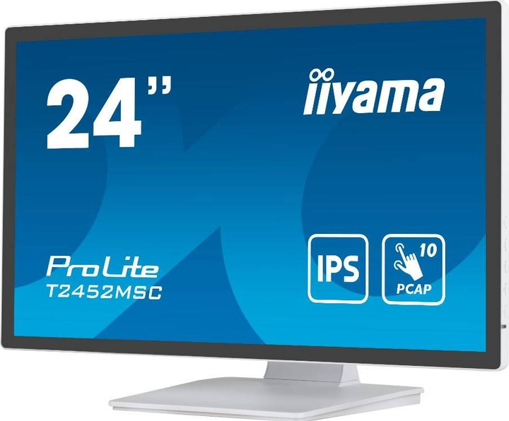 Монітор 24 дюйми Iiyama ProLite (T2452MSC-W1) - зображення 4