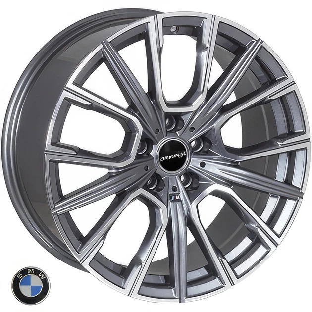 Литые диски Replica BMW (FE229) R18 W8 PCD5x120 ET30 DIA74.1 (GMF ...