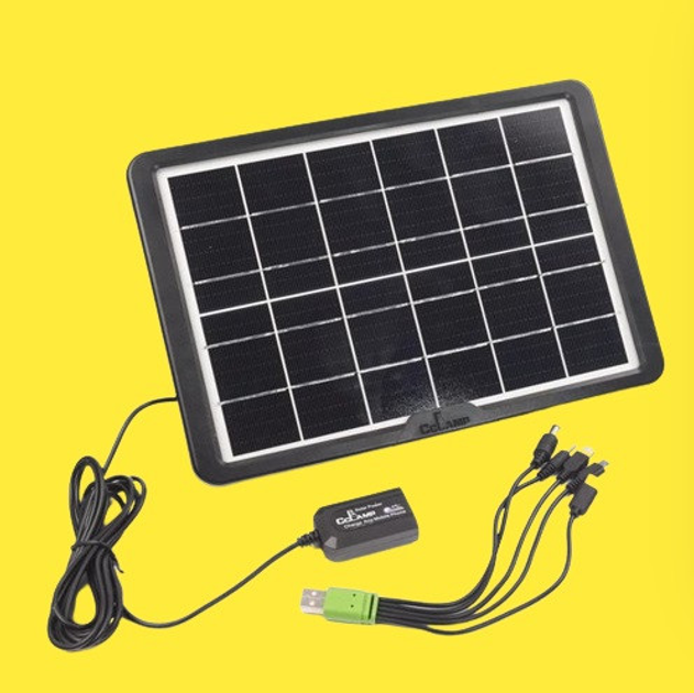 Сонячна панель Solar panel CClamp CL680 (Потужність 8Вт, Напруга 6В ...