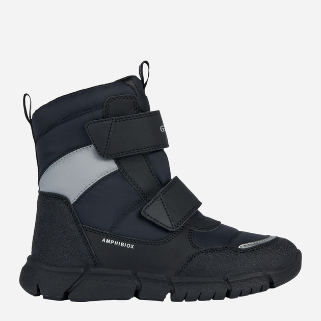 Дитячі зимові черевики для хлопчика GEOX GEOJ169XC0FU50C9999 33 Чорні (8056206301498) - зображення 1