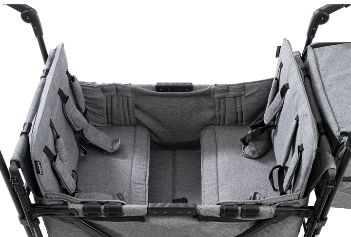 Wózek dziecięcy BabyTrold Fun Pram including seats szara (5704211723646) - obraz 5