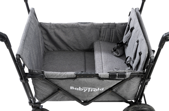 Wózek dziecięcy BabyTrold Fun Pram including seats szara (5704211723646) - obraz 6