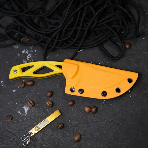 Ніж Фіксований Magura Z014 Yellow - Тактическое снаряжение | Hunter