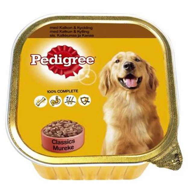 Вологий корм для собак Pedigree з індичкою та куркою 300 г (3065890152267) - зображення 1