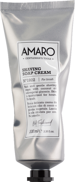 Mydło Farmavita Amaro Shaving Soap Cream 100 ml (8022033104960) - obraz 1