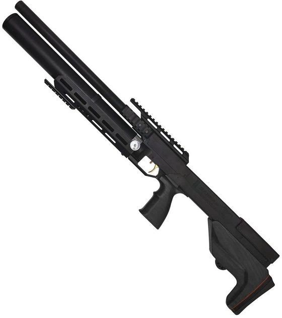 Пневматична гвинтівка Zbroia PCP Sapsan TAC 550/300 (чорний) - зображення 1
