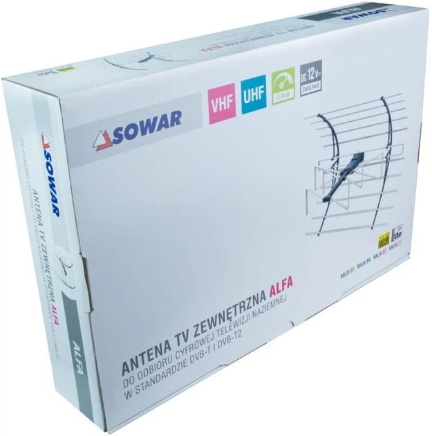 Antena zewnetrrzna Sowar Alfa (5906881211441) - obraz 4
