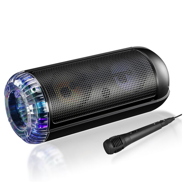 Акустична система 1.0 Media-Tech Partyox Uni B Bluetooth FM/MP3/Кaraoke 30Вт., LED Light - зображення 3