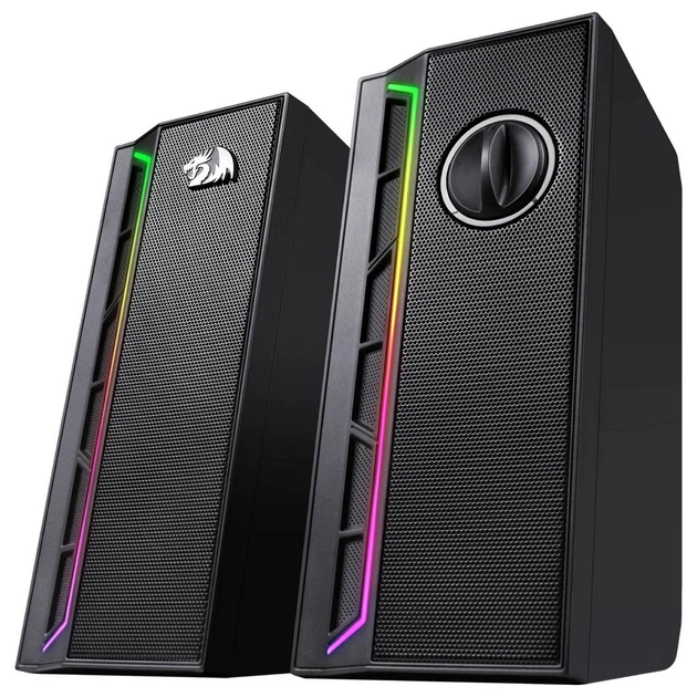 Акустическая система 2.0 Redragon Calliope RGB, USB+3.5мм - изображение 4