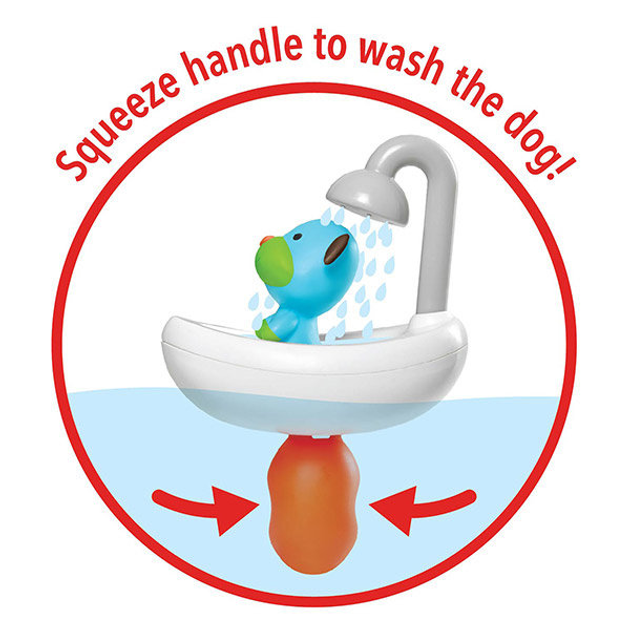 Іграшка для ванної Skip Hop Zoo Squeeze and Shower Dog (0194133484902) - зображення 2