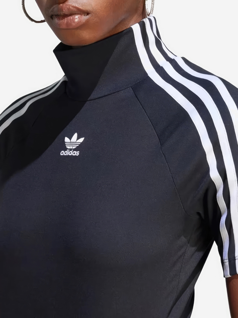 Top damski krótki Adidas IV9323 XS Czarny (4067886971745) - obraz 3
