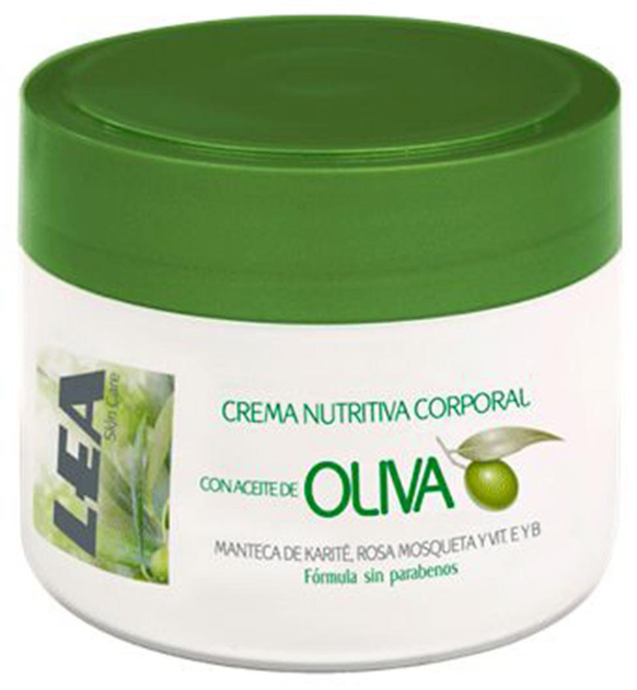 Krem do ciała Lea Body odżywczy do ciała z oliwą z oliwek 200 ml (8410737003113) - obraz 1