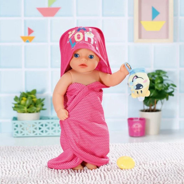 Рушник з капюшоном Baby Born 39-46 см (4001167830635) - зображення 3