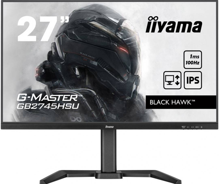 Monitor 27 cali Iiyama G-Master (GB2745HSU-B1) - obraz 1