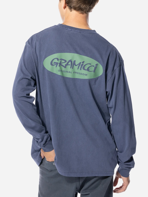 Longsleeve męski Gramicci G3FU-T072-NAVY-PIGME XL Granatowy (195612548986) - obraz 2