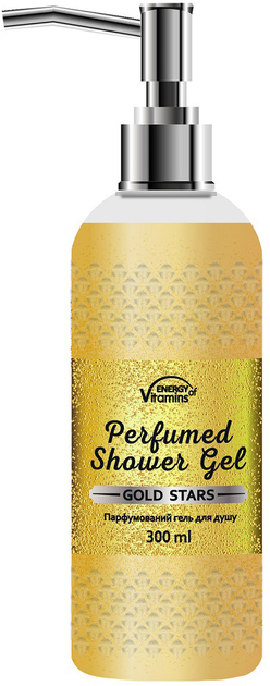 Żel pod prysznic Energy of Vitamins perfumowany gold stars 300 ml (4823080005262) - obraz 1