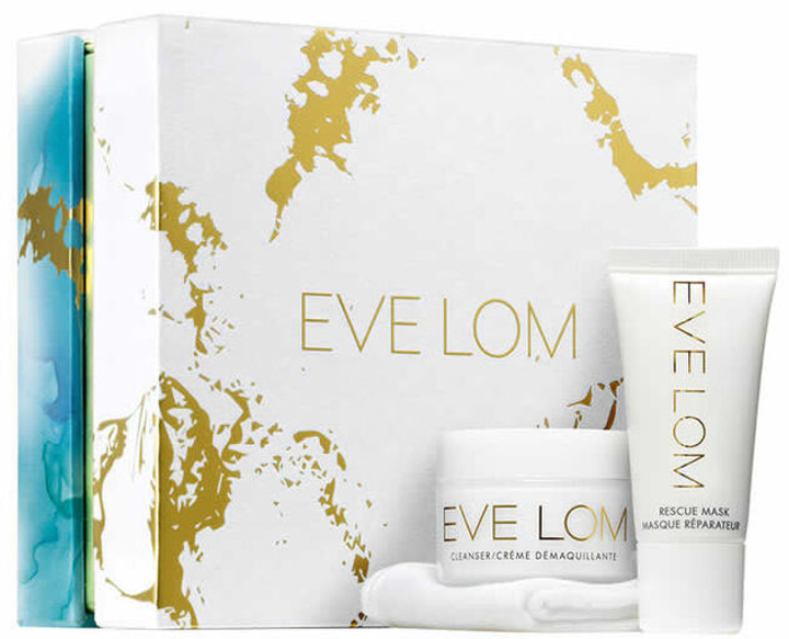 Набір Eve Lom Radiance Essentials Set бальзам очищуючий 20 мл + маска 15 мл + серветки очищуючі (5050013029333) - зображення 1