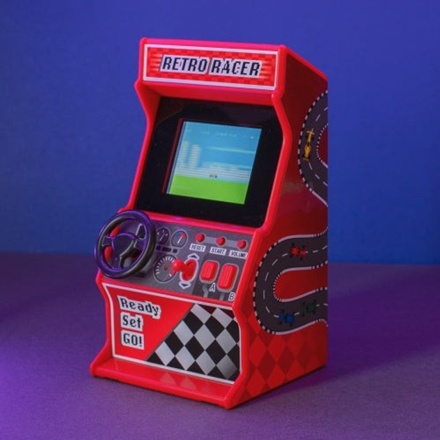 Zręcznościowa gra wyścigowa ThumbsUp Retro Arcade Racing Game (5060820071708) - obraz 2