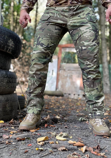 Тактичні штани польові літні, військові штани на літо ріп-стоп мультикам МТР 44 - изображение 1