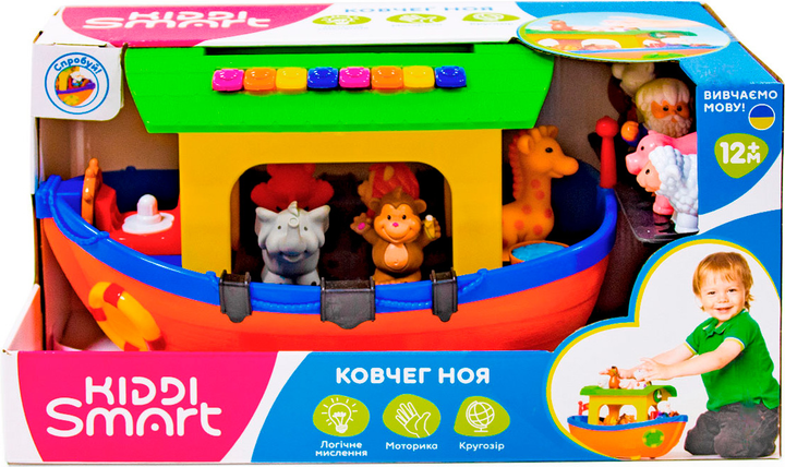 Ігровий набір KIDDI SMART Ковчег Ноя (українська мова) (063404) - зображення 1