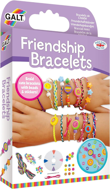Zestaw do robienia bransoletek Galt Friendship Bracelets (5011979565785) - obraz 1