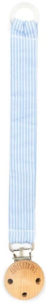 Тримач для пустушки Smallstuff Light blue stripes (42003-12) - зображення 1