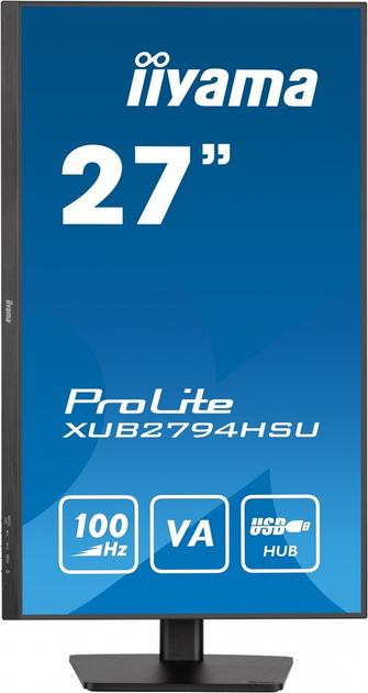 Монітор 27 дюймів Iiyama ProLite (XUB2794HSU-B6) - зображення 2