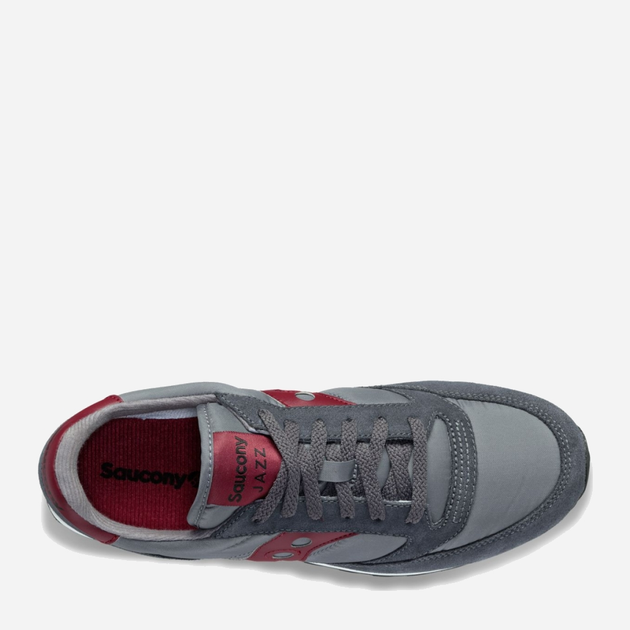 Чоловічі кросівки Saucony Jazz Original S2044-674 43 (9.5US) 27.5 см Сірий/Бордовий (195019525801) - зображення 4