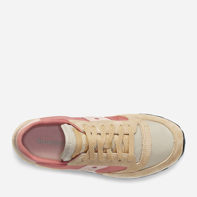 Buty sportowe damskie Saucony Jazz Triple S60530-39 38 (7US) 23.5 cm Beżowy/Czerwony (195019546882) - obraz 4