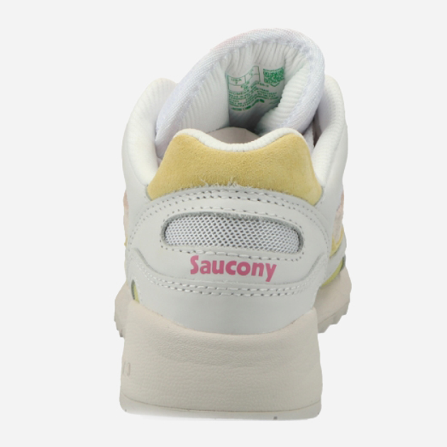 Buty sportowe damskie Saucony Shadow 6000 S60765-2 38 (7US) 23.5 cm Biały/Żółty (195019050310) - obraz 4