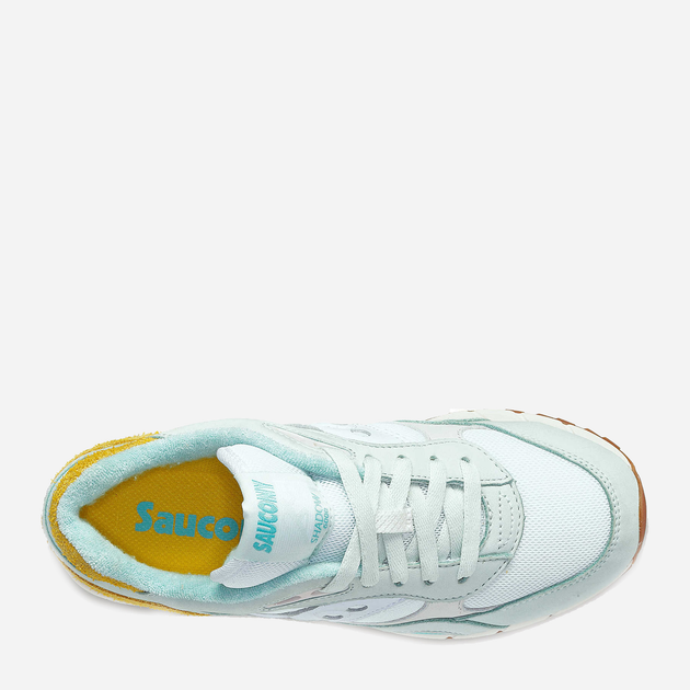 Жіночі кросівки Saucony Shadow 6000 S60779-4 39 (8US) 24.5 см Бірюзовий/Жовтий (195019548985) - зображення 4
