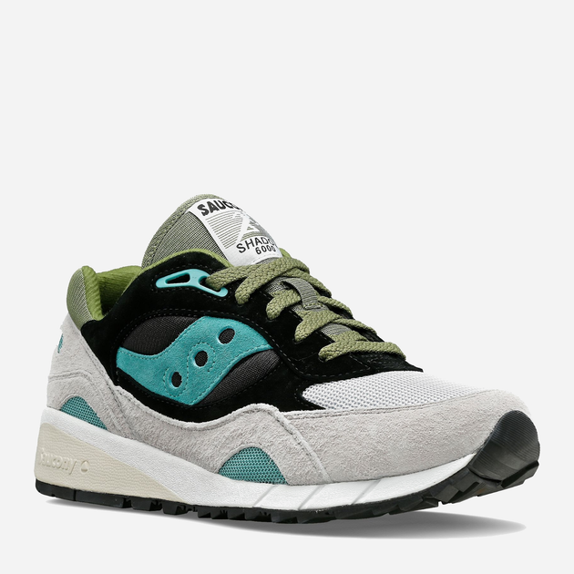 Чоловічі кросівки Saucony Shadow 6000 S70441-53 42.5 (9US) 27 см Сірий/Зелений (195019528994) - зображення 2