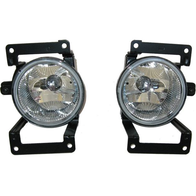 Противотуманные фары ПТФ туманки DLAA на Hyundai Tucson 03-08 HY-298 Хендай Туксон V04692 - изображение 2