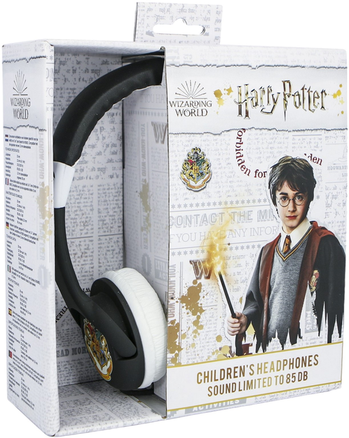 Навушники OTL Harry Potter Back to Hogwarts Black-White (5055371621465) - зображення 6
