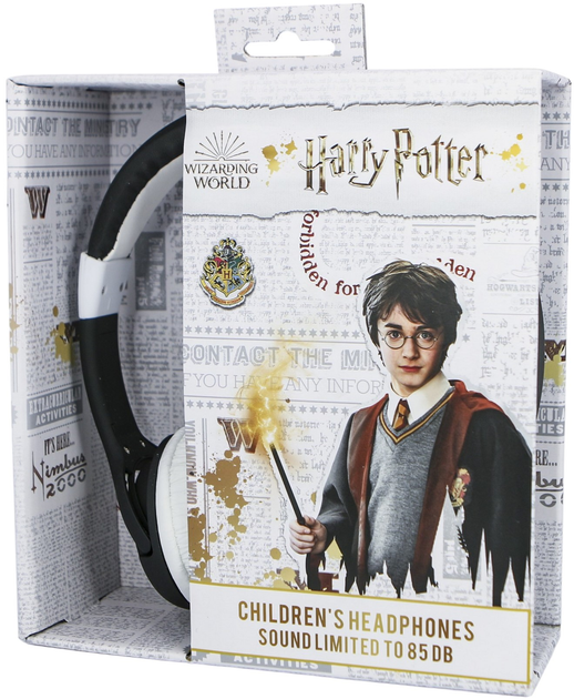 Навушники OTL Harry Potter Back to Hogwarts Black-White (5055371621465) - зображення 7