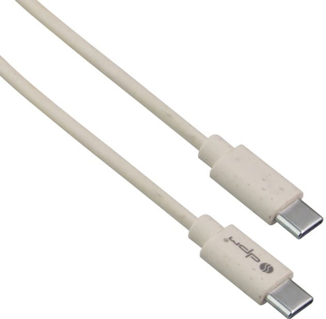 Kabel DPM USB-C - USB-C 1 m biodegradowalny (5906881212721) - obraz 1