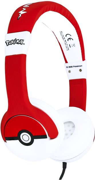 Słuchawki OTL Pokemon Poke Ball Red (5055371622981) - obraz 2