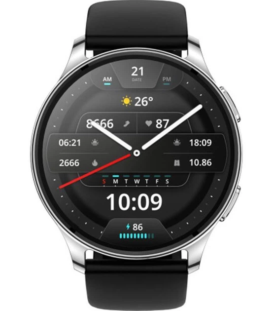 Смарт-годинник Xiaomi Amazfit Pop 3R Silver - Фото 3 Смарт-годинник Xiaomi Amazfit Pop 3R Silver - зображення 3