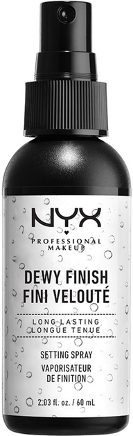 Spray utrwalający makijaż NYX Professional Makeup Make Up Setting Spray 02 Dewy Finish 60 ml (800897813727) - obraz 1