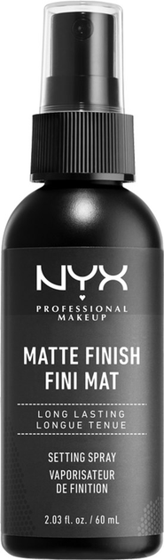 Спрей-фіксатор макіяжу NYX Professional Makeup Matte Finish Long Lasting 60 мл (800897813710) - зображення 1