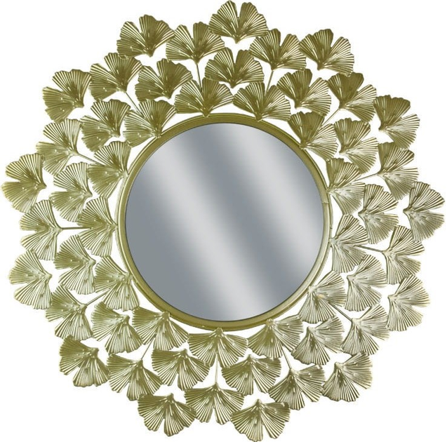 Настінне дзеркало DPM золоте листя 58.5 см (5906881213735) - зображення 1