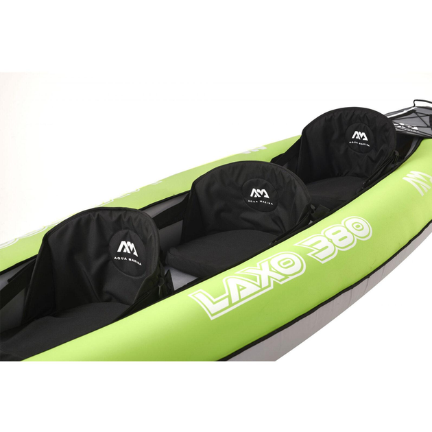 Надувной каяк Aqua Marina LAXO 12'6", LA-380 (3-местный) - Фото 3 Надувной каяк Aqua Marina LAXO 12'6", LA-380 (3-местный) - изображение 3