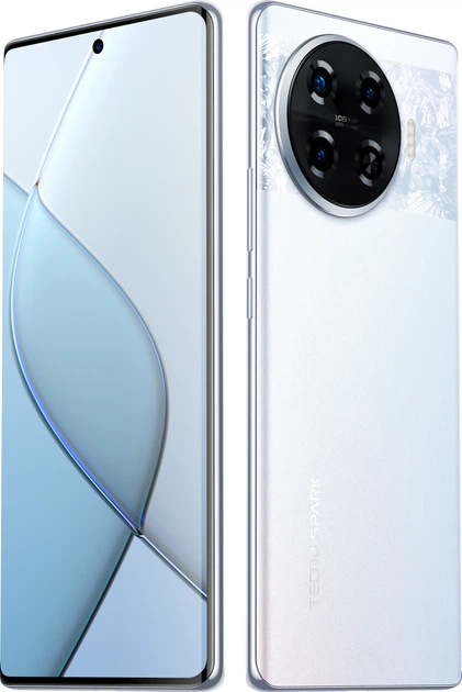 Мобільний телефон Tecno Spark 20 PRO+ (KJ7) 8/256GB Lunar Frost UA - зображення 2