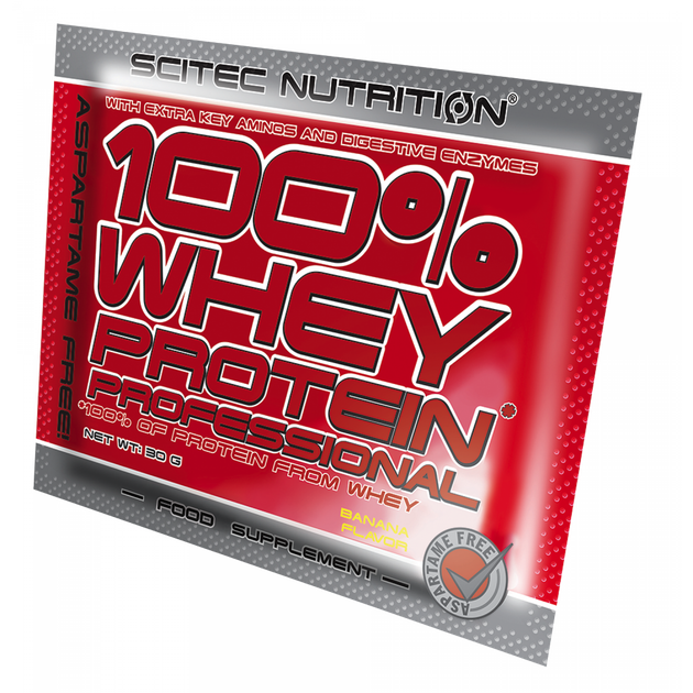 Протеин порционный Scitec Nutrition 100% Whey Protein Professional 30 грамм - изображение 2