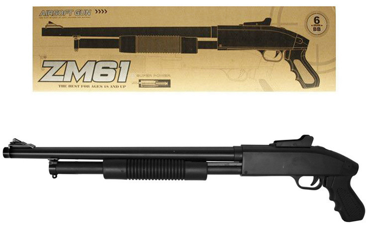Игрушечное ружье ZM61 на пульках 6 мм - изображение 2