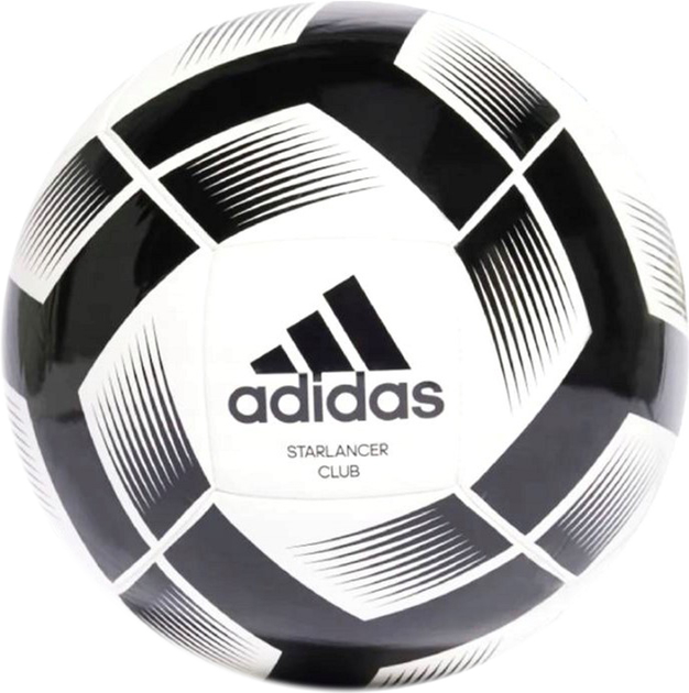 Piłka nożna Adidas HT2453 5 STARLANCER CLB (4065432817561) - obraz 1