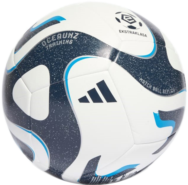 Piłka nożna Adidas IQ4932 3 EKSTRAKLASA TRN (4066764014383) - obraz 1