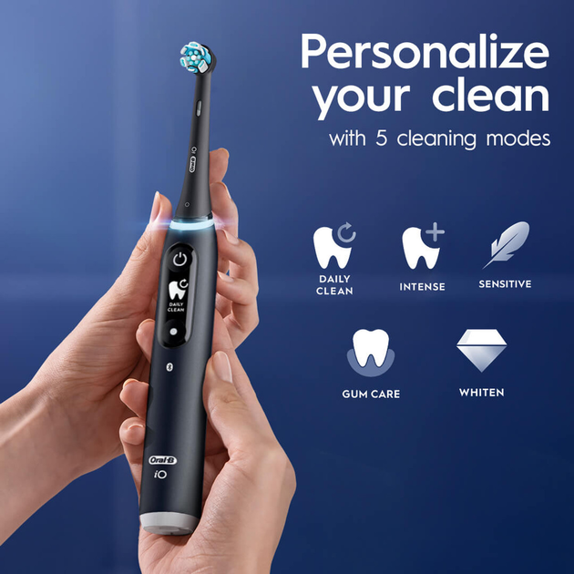 Elektryczna szczoteczka do zębów Oral-B iO Series 6 Pink Sand (4210201427384) - obraz 6