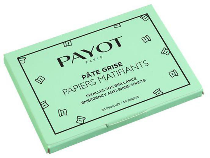Очищуючі серветки Payot Pate Grise Matifying Papers Gloss 50 шт (3390150586866) - зображення 1