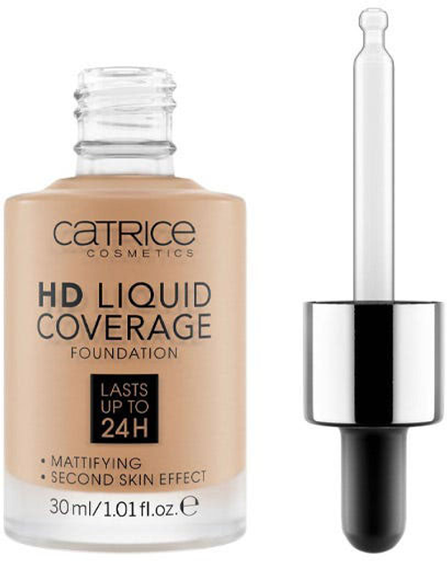 Тональний крем Catrice Cosmetics HD Liquid Coverage Foundation 050 Rosy Ash 30 мл (4059729034489) - зображення 1